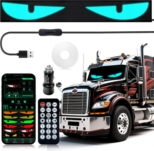 Heavy-Duty Truck LED Devil's Eye Light Bar for Customization