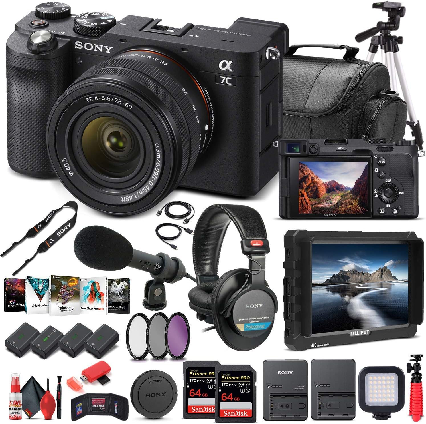 Sony Alpha a7C Camera Bundle: Superior Performance