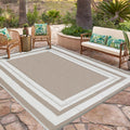GarveeHome Outdoor Rug 9x12 Waterproof Reversible Camping Rug