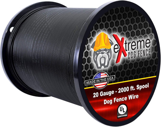 2000' Heavy Duty Boundary Wire for Electric Dog Fences - Extreme Durability!