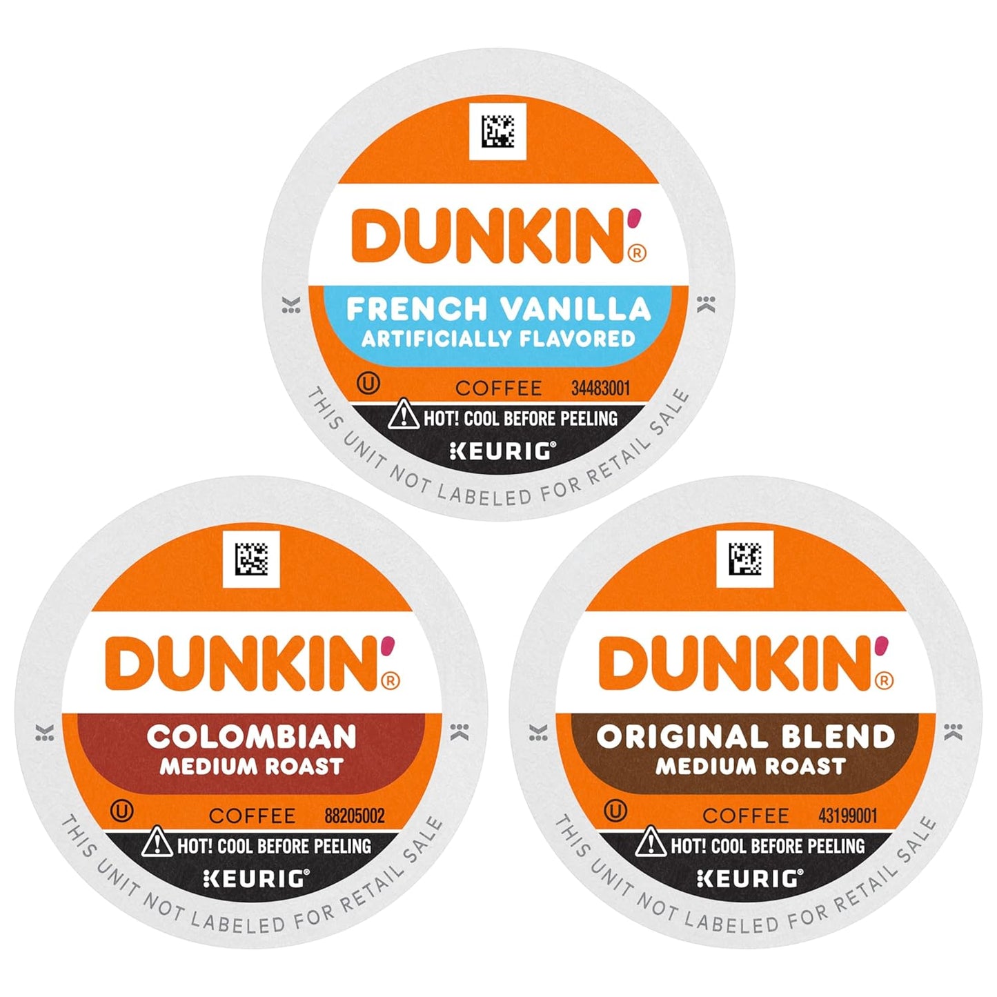 Dunkin' Best Sellers Coffee Variety Pack for Keurig Lovers