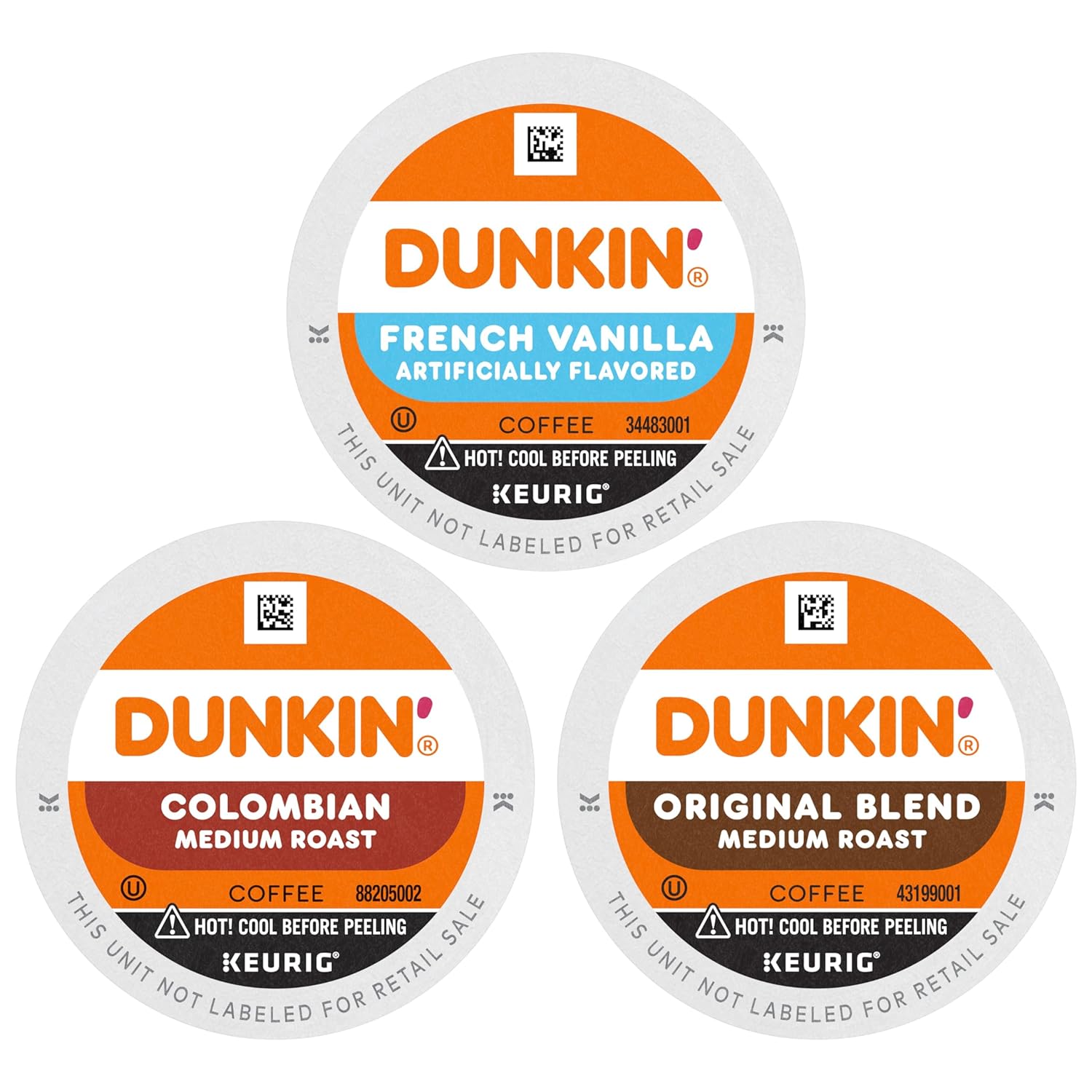 Dunkin' Best Sellers Coffee Variety Pack for Keurig Lovers