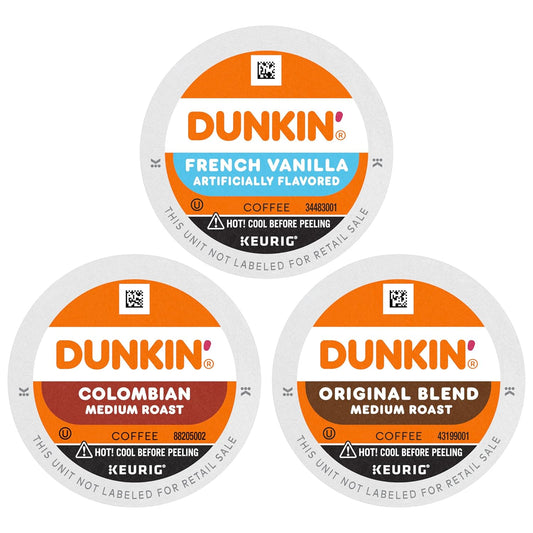 Dunkin' Best Sellers Coffee Variety Pack for Keurig Lovers