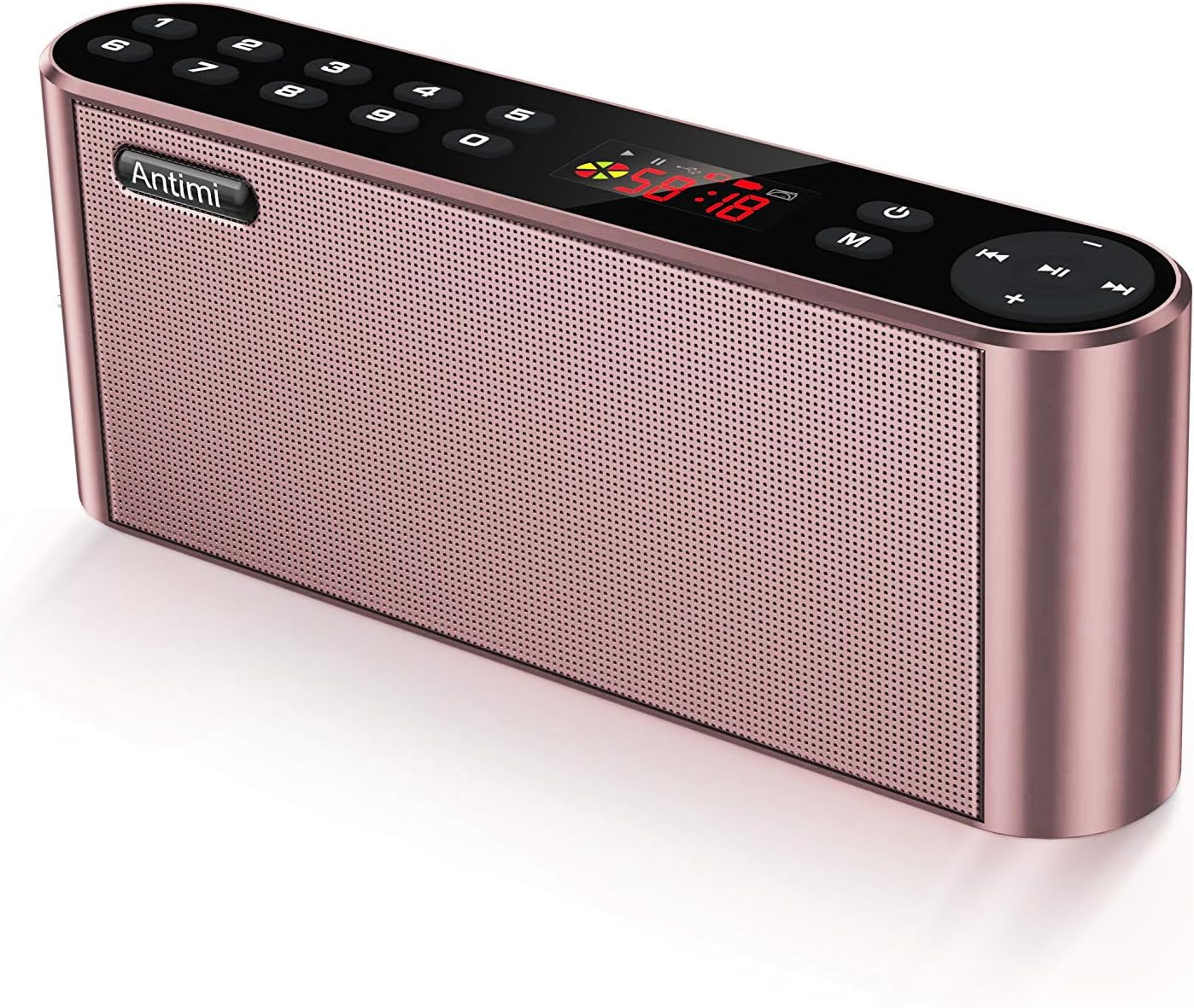 Antimi Portable Bluetooth Speaker: HD Sound & Enhanced Bass