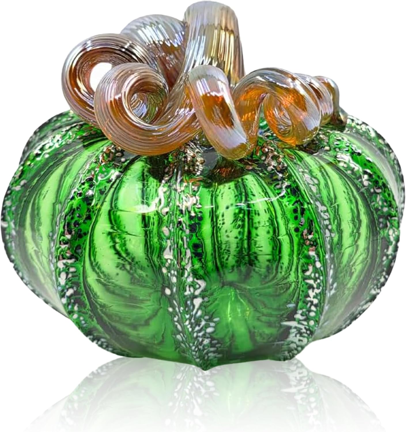 Handmade Glass Pumpkins for Unique Table Top Home Decor