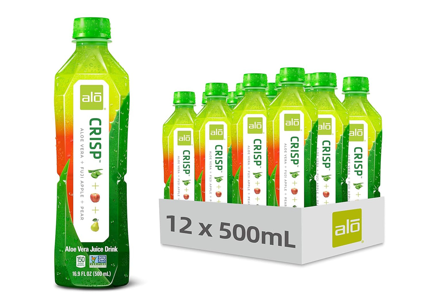 Refresh with ALO Aloe Vera Drink | CRISP Pomegranate + Cranberry
