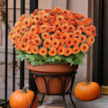 16 Bundles 17in Artificial Fall Daisy Bouquet - Outdoor Non-Fading