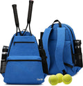 Tennis Backpack for Men and Women - Holds 2 Rackets with Shoe