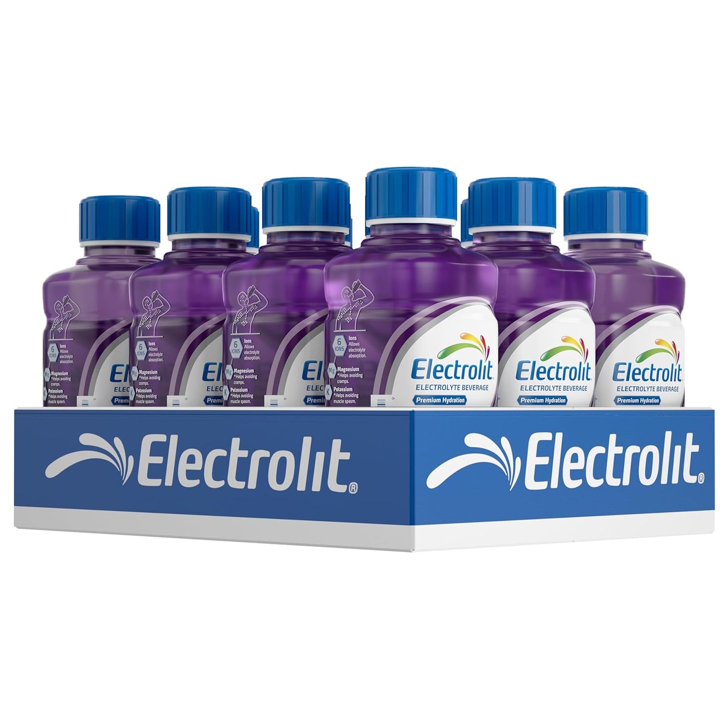Electrolit Electrolyte Beverage Grape Flavor for Instant Hydration