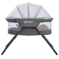 Cocoon Deluxe Folding Travel Bassinet (Heather Gray) - Portable Baby