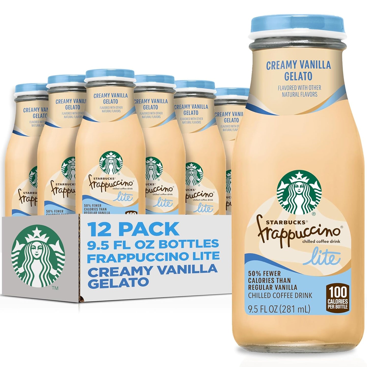 Starbucks Frappuccino Lite Creamy Vanilla Gelato 12 Pack Review