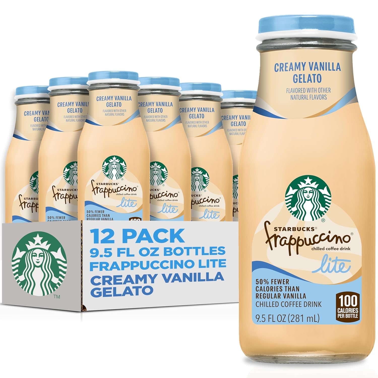 Starbucks Frappuccino Lite Creamy Vanilla Gelato 12 Pack Review