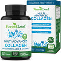 ForestLeaf Multi Collagen Pills - Hydrolyzed Collagen for Hair Skin
