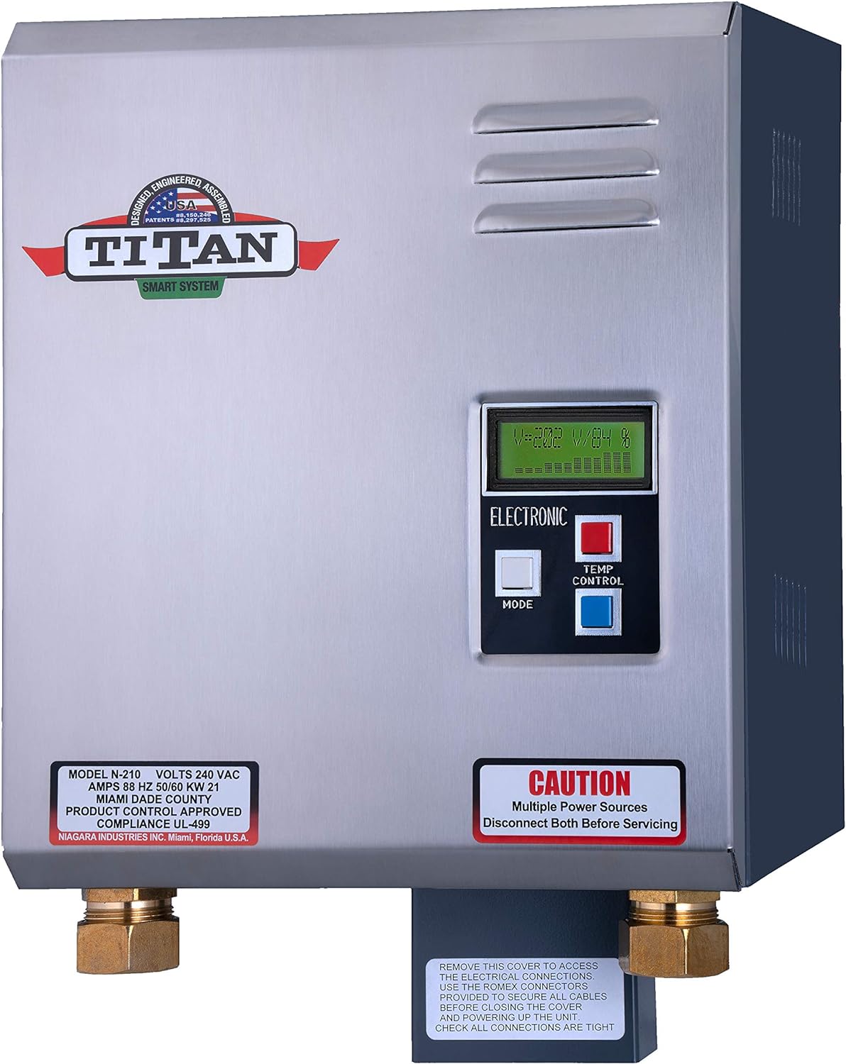 Titan Tankless N-210: Endless Hot Water!
