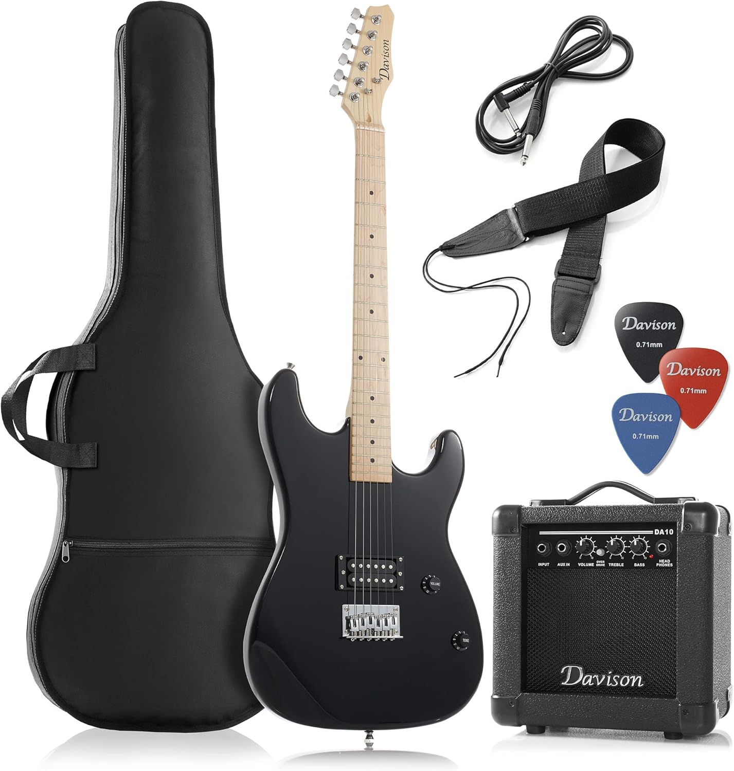 Davison Guitars Full Size Electric Guitar Beginner Kit Review