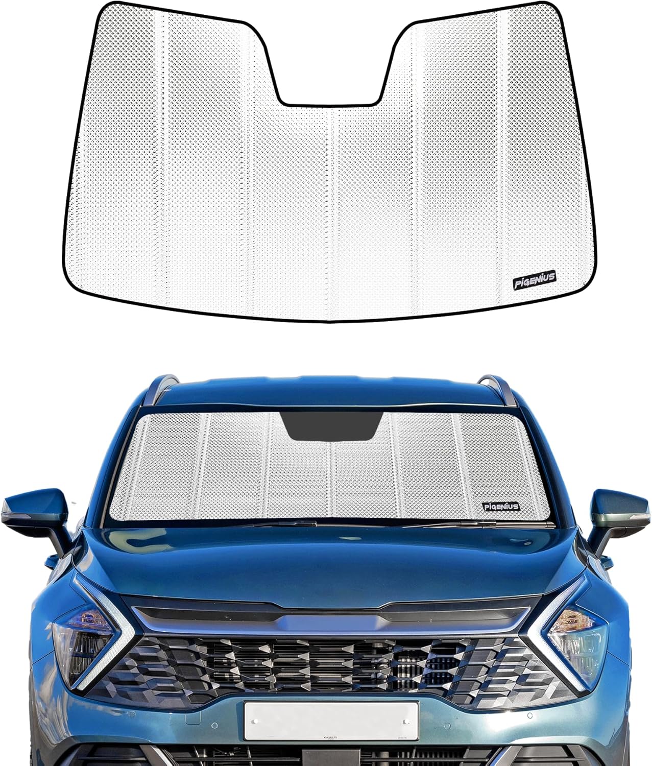 Windshield Sun Shade for Kia Sportage 2023-2026 - BLAZBLOCK