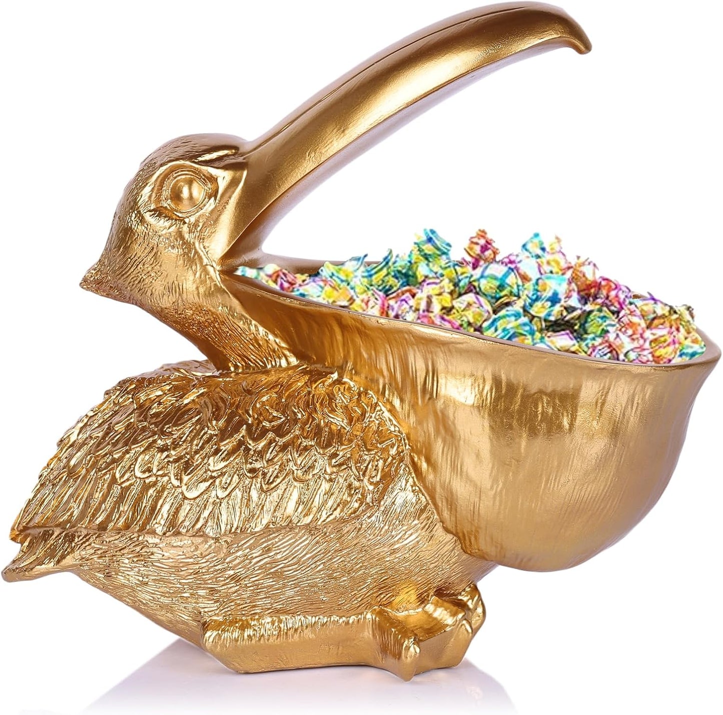 Pelican Key Holder Statues for Unique Office Desk Decor