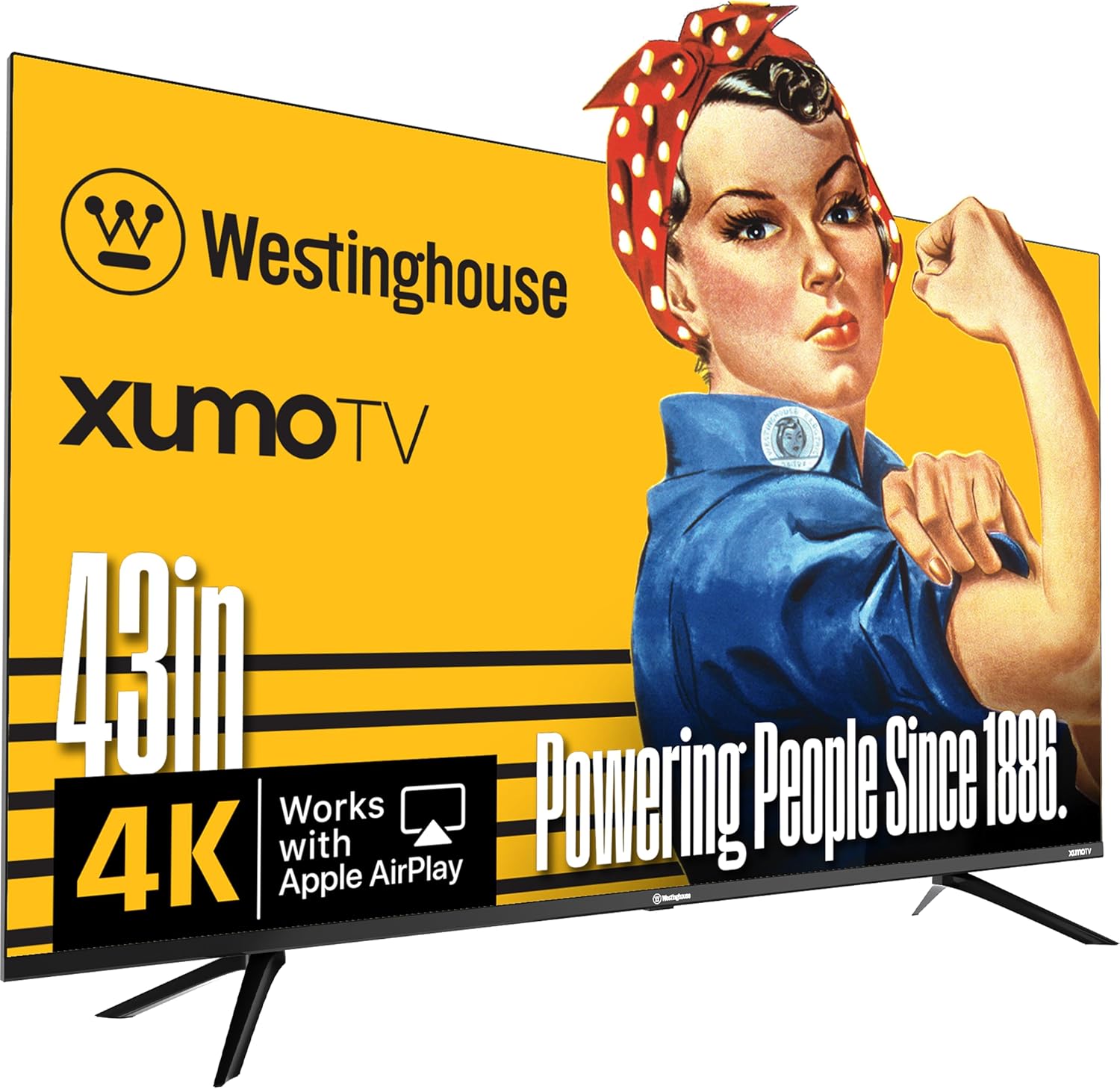 Westinghouse 43-inch Smart TV: Stunning 4K UHD Experience