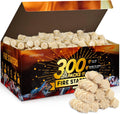 Natural Fire Starters for Fireplace, BBQ, and Outdoor Cooking