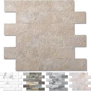 20-Pack Peel and Stick Tile Backsplash for Kitchen and Bathroom