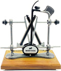 V-Sharp Elite Knife Sharpener with Wooden Base - Precise Angles