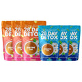 SkinnyBoost 28 Day Detox Tea Kit - Natural Cleanse & Bloat Relief
