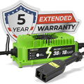 36 Volt Golf Cart Battery Charger for EZGO TXT - Lightweight, Fast