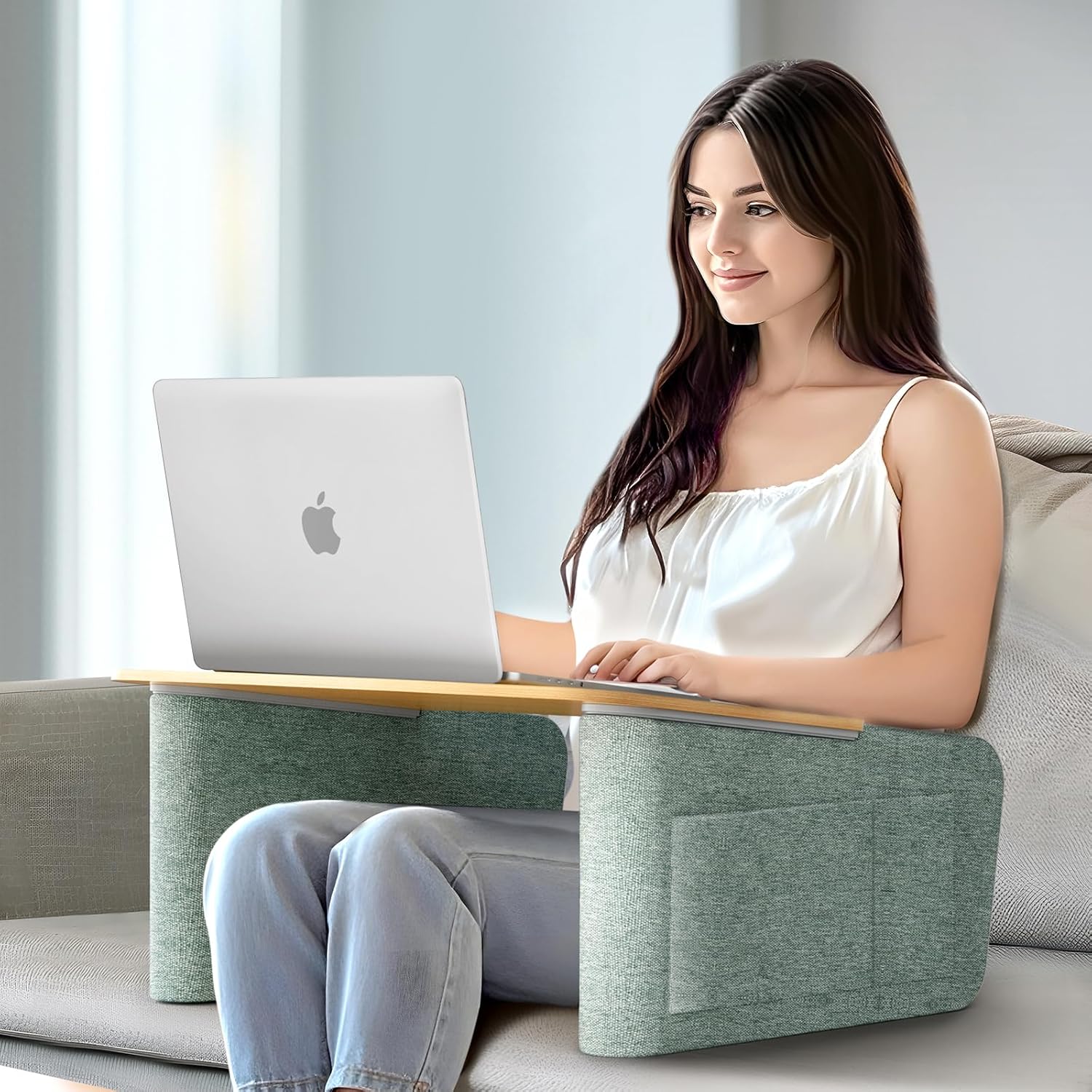 UPERGO Lap Desk: Comfortable Bed & Sofa Workstation