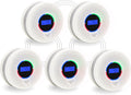 5Pack Upgraded Interlinked Smoke Carbon Monoxide Detector - Dual