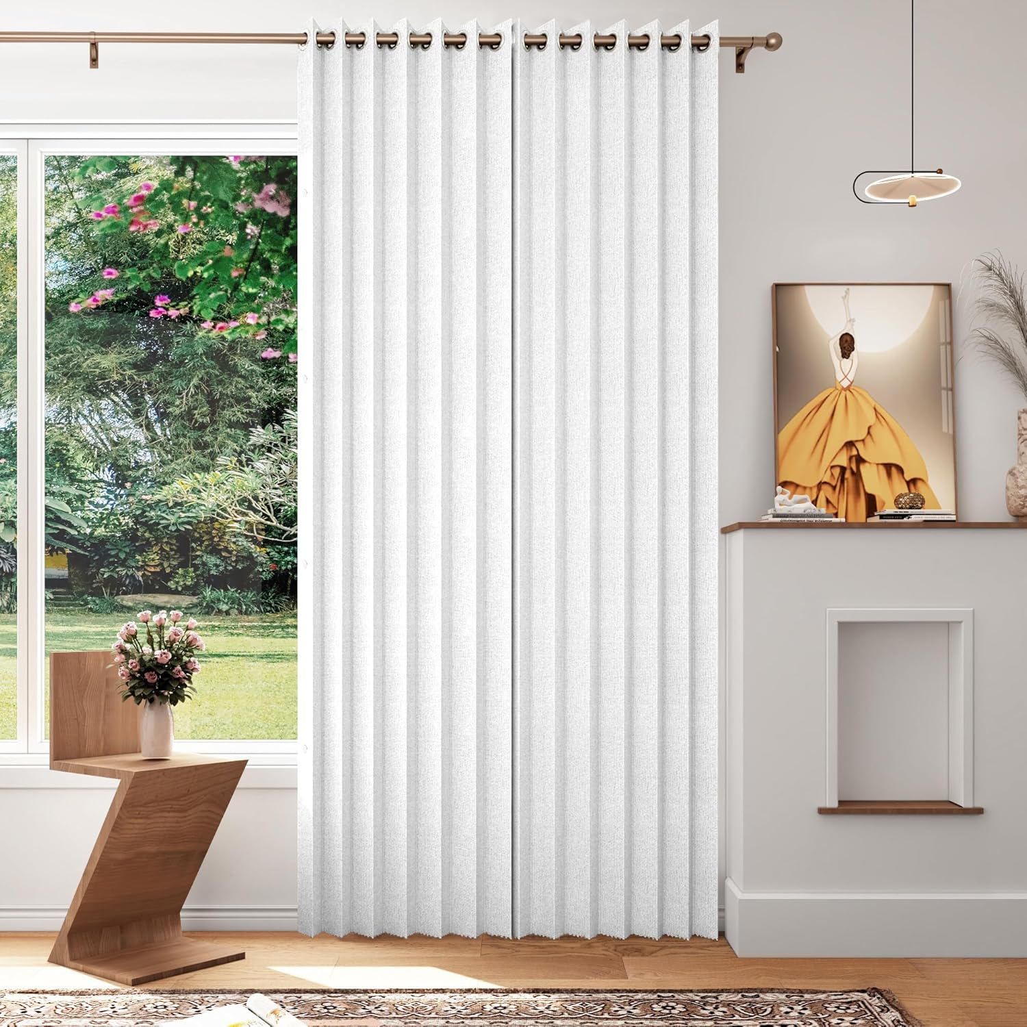 100% Blackout Memory Trained Pleated Curtains for Total Privacy