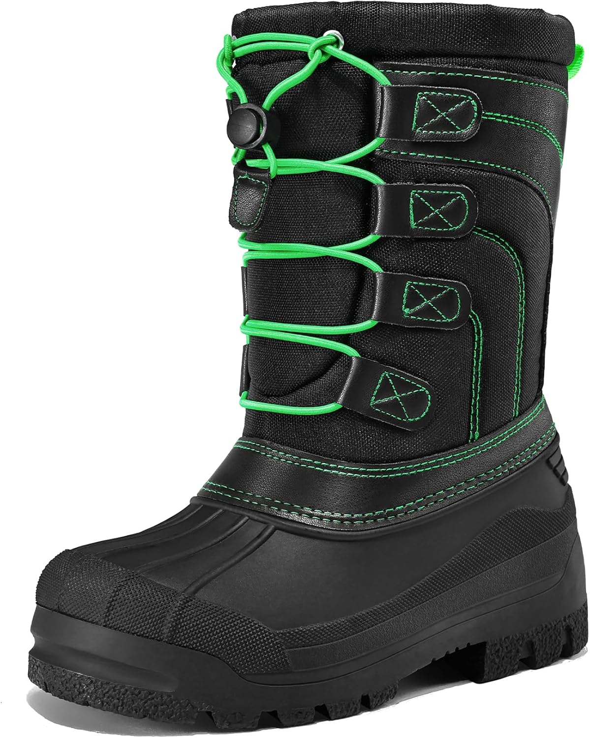 K KomForme Snow Boots for Boys: Insulated Waterproof Warmth