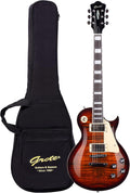 Grote Electric Guitar LPYS-006 with Maple Neck and Gigbag