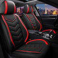Car Seat Covers for Honda Civic 2000-2026 Black Red - Sport Nappa