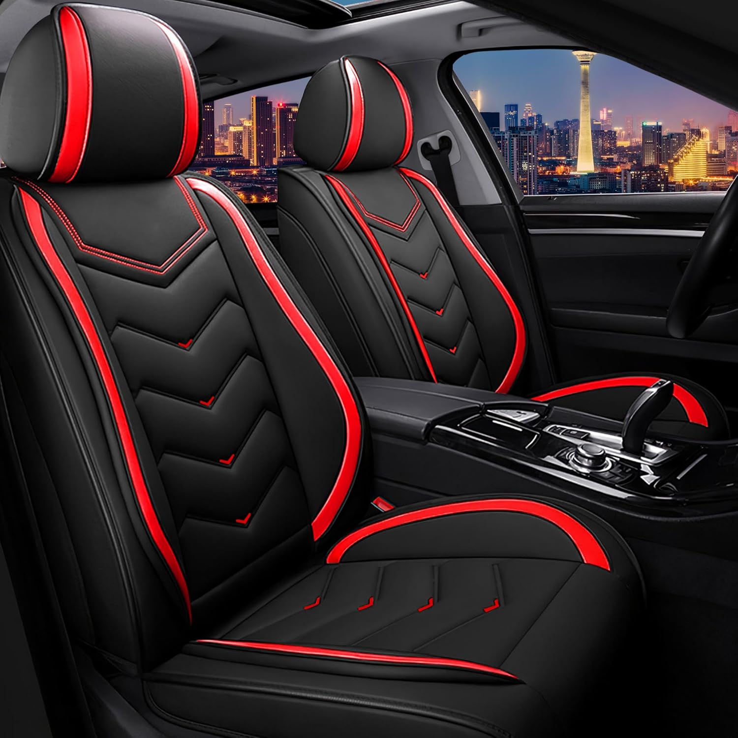 Car Seat Covers for Honda Civic 2000-2026, Premium Nappa Leather