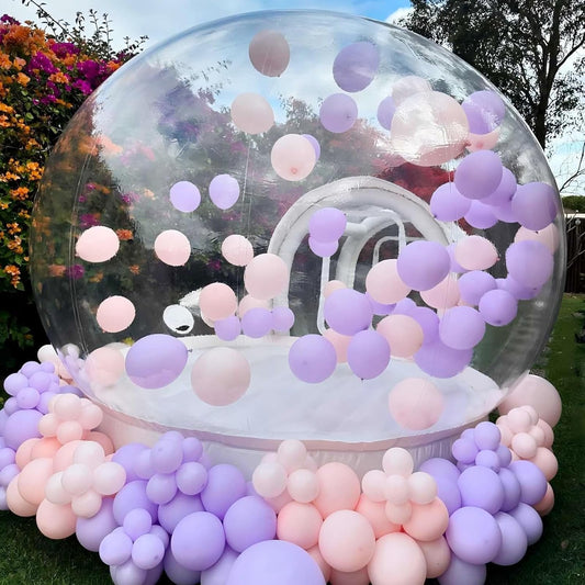 EJIA 10FT Inflatable Bubble House: Bounce and Play in Style!