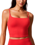 CRZ YOGA Butterlift Scoop Neck Longline Sports Bra - Medium Support
