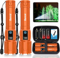 Rechargeable Flashlights High Lumens LED Tactical Flash Light - Super