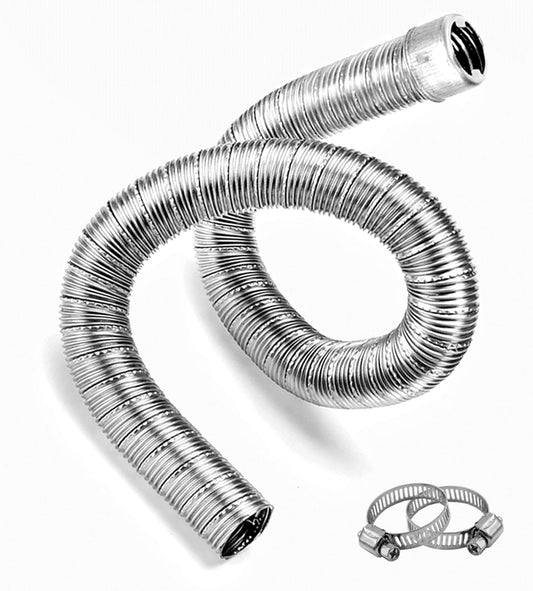 Efficient Heating Solution: Dual-layer Heater Exhaust Pipe - 2M