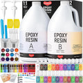 Smallbudi 2 Gallon Epoxy Resin Kit with Pump - Complete Beginner Set