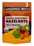 Organic Pacific Northwest Hazelnuts - Raw Whole Nuts, Bulk 2 lb