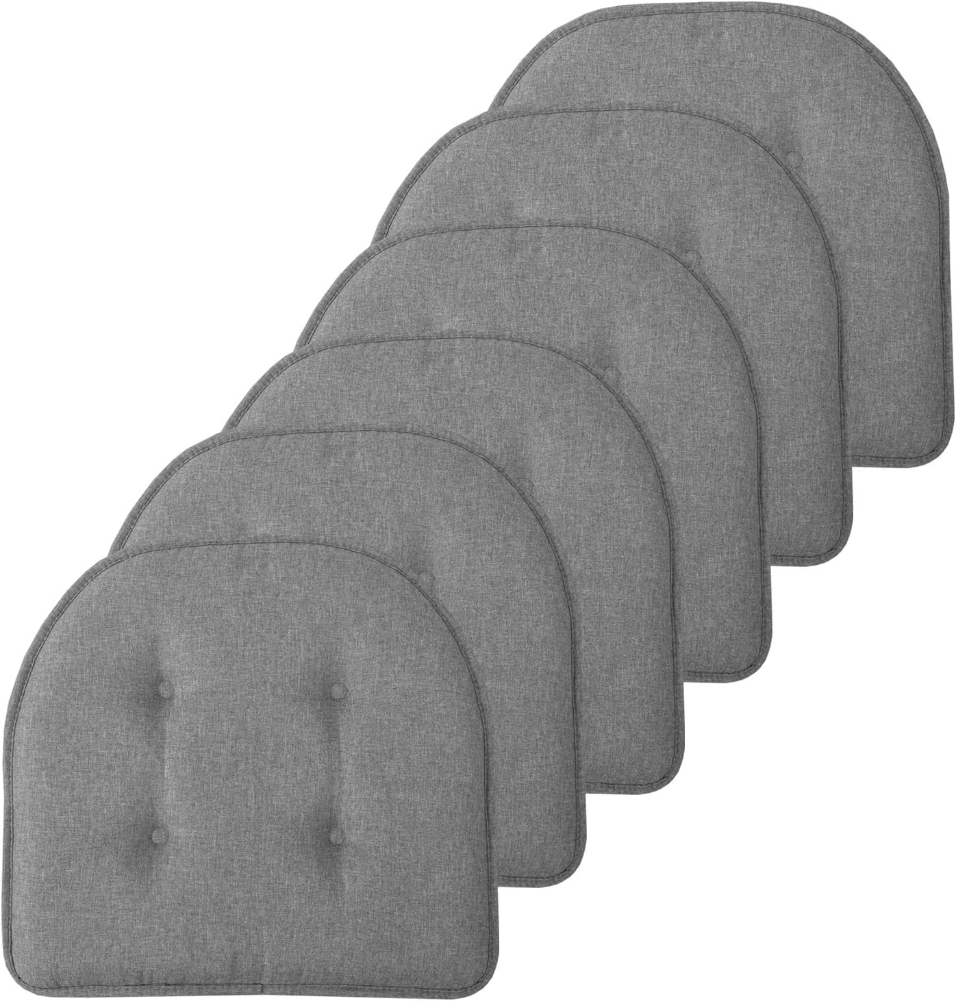 Sweet Home Collection Memory Foam Chair Cushion Pads for Comfort