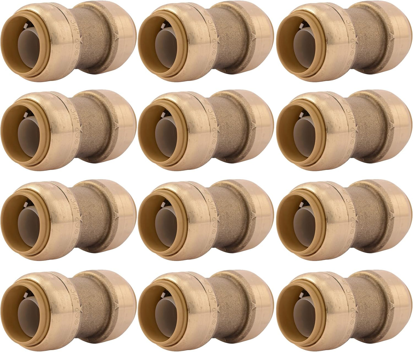 SharkBite 3/4 Inch Straight Coupling for Easy Plumbing Connections