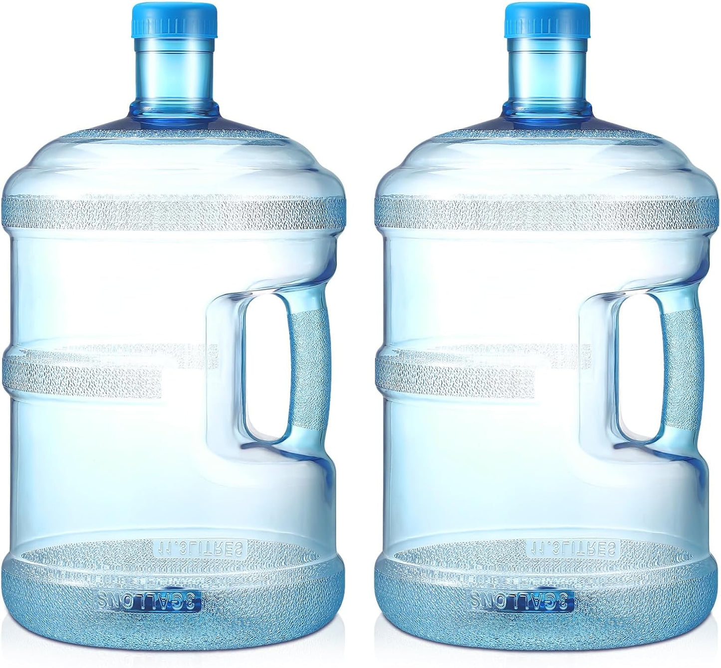 Bokon 2 Pieces 3 Gallon Water Jugs for Outdoor Travel and Gym