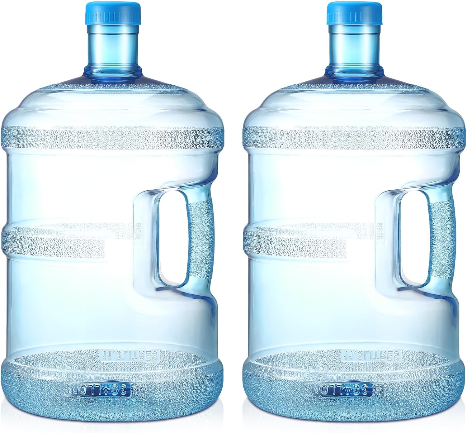 Bokon 2 Pieces 3 Gallon Water Jugs for Outdoor Travel and Gym