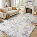 Rugflix 10x14 Area Rugs for Living Room, Modern Neutral Design