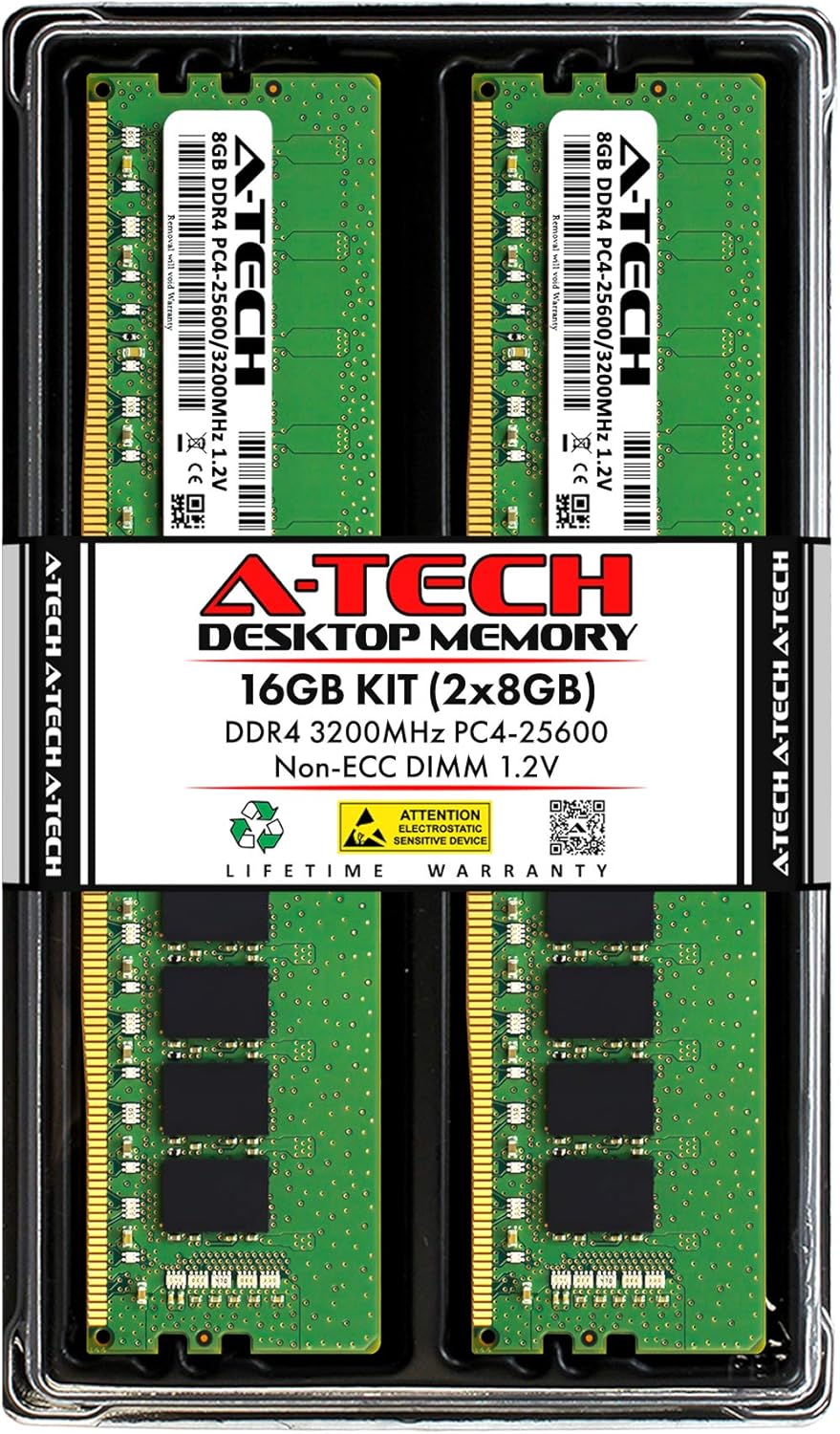 A-Tech 16GB DDR4 RAM Replacement for Enhanced Performance