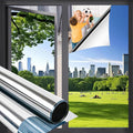 One Way Window Privacy Film for Home - Daytime Mirror Privacy (29.5in