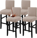 Set of 4 Waterproof Bar Stool Covers for Trendy Protection