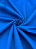 Royal Blue Cotton Polyester Broadcloth Fabric by the Yard - 60in Wide