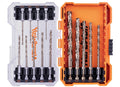 M35 Cobalt Drill Bit Set SAE 14-Piece Jobber Length - Durable Steel